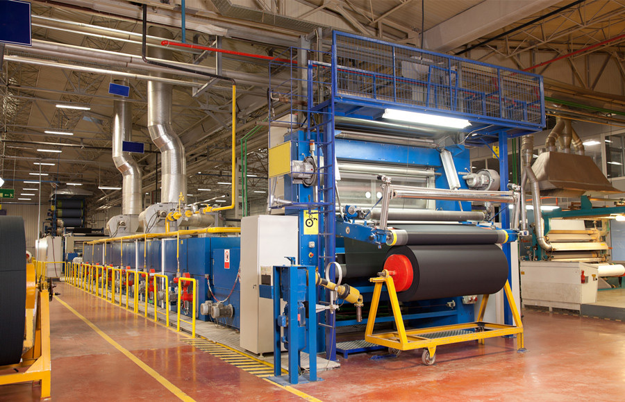 (圖:紡織廠工作運行中)