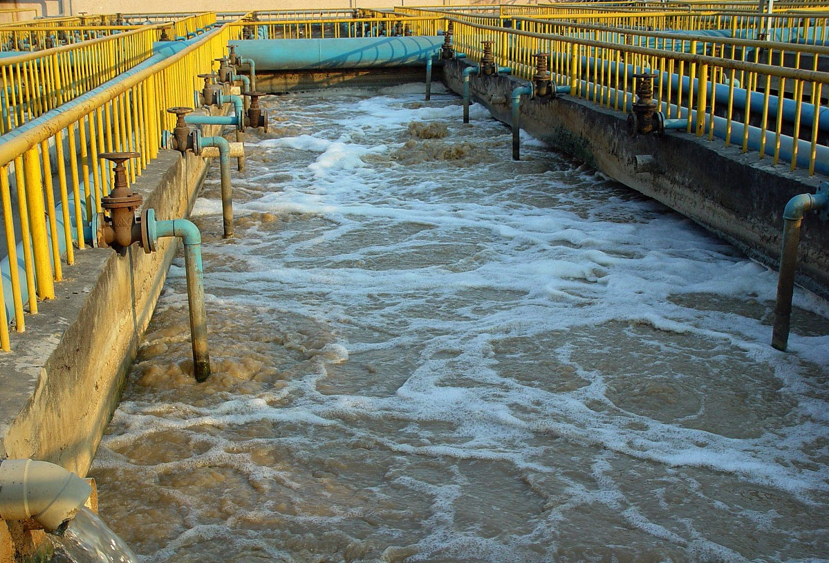 （圖：南輝陽離子污水處理消泡劑應用）